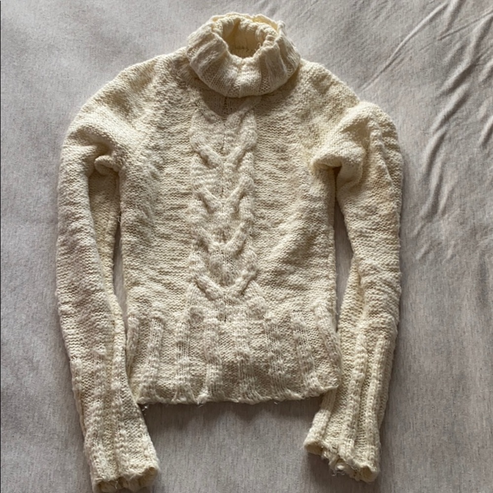 Guess Jeans Cowl Neck Sweater Size M